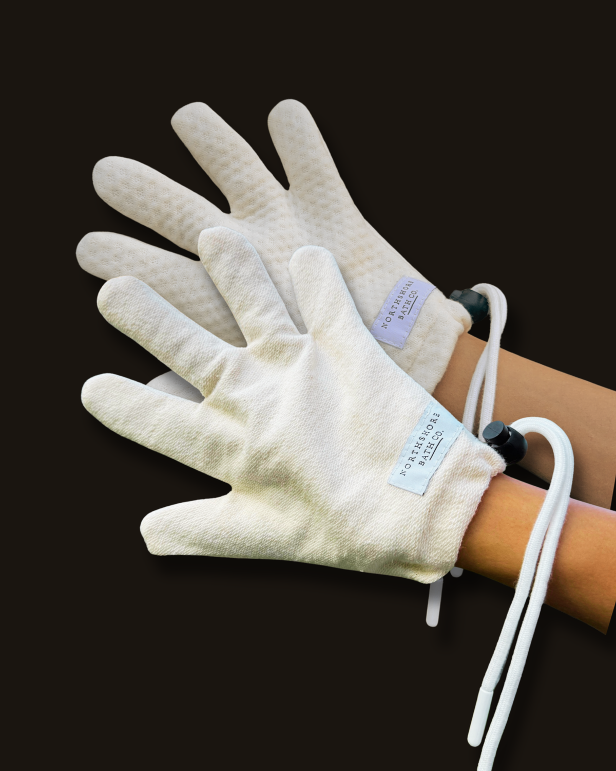 Primi Bath Bundle (1 Wash Pair + 1 Drying Pair, 4 Gloves)